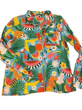 ban.do Tropical Leisure Shirt M Vintage